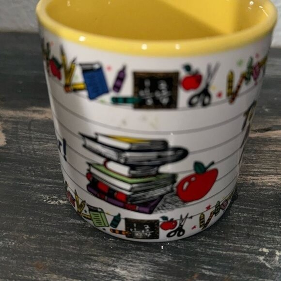Set Of 3 Teacher-Themed Ceramic Mugs - Picture 3 of 12